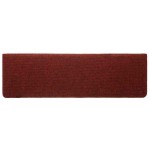 vidaXL Covorașe pentru scări autoadezive, 10 buc., 65x21x4 cm, margini dreptunghiulare, roșu bordeaux vidaXL Covorașe pentru scări autoadezive, 10 buc., 65x21x4 cm, margini dreptunghiulare, roșu bordeaux