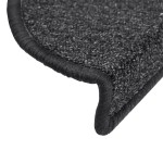 vidaXL Covorașe de scară, 10 buc., antracit, 56x17x3 cm vidaXL Covorașe de scară, 10 buc., antracit, 56x17x3 cm