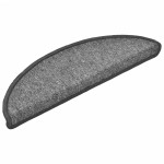 vidaXL Covorașe de scară, 10 buc., gri închis, 56x17x3 cm vidaXL Covorașe de scară, 10 buc., gri închis, 56x17x3 cm