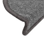 vidaXL Covorașe de scară, 10 buc., gri închis, 56x17x3 cm vidaXL Covorașe de scară, 10 buc., gri închis, 56x17x3 cm