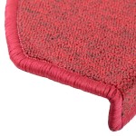 vidaXL Covorașe de scară, 10 buc., roșu bordo, 65x24x4 cm vidaXL Covorașe de scară, 10 buc., roșu bordo, 65x24x4 cm