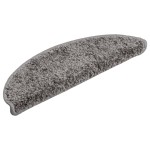 vidaXL Covorașe de scară, 10 buc.,gri, 56x17x3 cm vidaXL Covorașe de scară, 10 buc.,gri, 56x17x3 cm