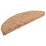 vidaXL Covorașe de scară, 10 buc.,bej, 56x17x3 cm vidaXL Covorașe de scară, 10 buc.,bej, 56x17x3 cm