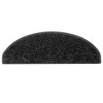 vidaXL Covorașe de scară, 10 buc.,negru, 65x21x4 cm vidaXL Covorașe de scară, 10 buc.,negru, 65x21x4 cm