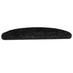 vidaXL Covorașe de scară, 10 buc.,negru, 65x21x4 cm vidaXL Covorașe de scară, 10 buc.,negru, 65x21x4 cm