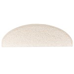 vidaXL Covorașe de scară, 10 buc.,alb, 65x21x4 cm vidaXL Covorașe de scară, 10 buc.,alb, 65x21x4 cm