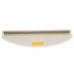 vidaXL Covorașe de scară, 10 buc.,alb, 65x21x4 cm vidaXL Covorașe de scară, 10 buc.,alb, 65x21x4 cm