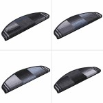 vidaXL Covorașe scări autoadezive, 10 buc., negru și gri, 65x21x4 cm