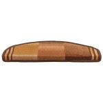 vidaXL Covorașe pentru scări autoadezive, 10 buc., maro, 65x21x4 cm vidaXL Covorașe pentru scări autoadezive, 10 buc., maro, 65x21x4 cm