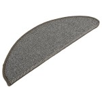 vidaXL Covorașe pentru scări, 15 buc., 65x21x4 cm, gri, semirotunde, mari vidaXL Covorașe pentru scări, 15 buc., 65x21x4 cm, gri, semirotunde, mari
