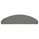 vidaXL Covorașe pentru scări, 15 buc., 65x21x4 cm, gri, semirotunde, mari vidaXL Covorașe pentru scări, 15 buc., 65x21x4 cm, gri, semirotunde, mari