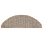 vidaXL Covorașe pentru scări, 15 buc., 65x21x4 cm, maro, semirotunde, mari vidaXL Covorașe pentru scări, 15 buc., 65x21x4 cm, maro, semirotunde, mari