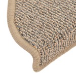vidaXL Covorașe pentru scări, 15 buc., 65x21x4 cm, maro, semirotunde, mari vidaXL Covorașe pentru scări, 15 buc., 65x21x4 cm, maro, semirotunde, mari