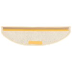 vidaXL Covorașe pentru trepte scară, 15 buc., alb și maro, 65x21x4 cm