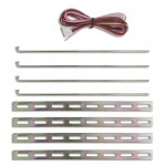 Kit închidere centralizată auto, 2 chei VW/Audi/Skoda, 4 motorașe, 12V Kit închidere centralizată auto, 2 chei VW/Audi/Skoda, 4 motorașe, 12V