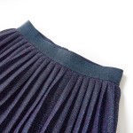 Fustă pentru copii cu sclipici, bleumarin, 104