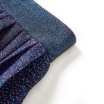 Fustă cu sclipici pentru copii, bleumarin, 140