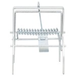 vidaXL Capcane pentru cârtițe, 4 buc., argintiu, oțel galvanizat vidaXL Capcane pentru cârtițe, 4 buc., argintiu, oțel galvanizat