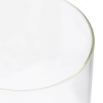 vidaXL Borcane de depozitare din sticlă capac de bambus 4 buc. 1200 ml