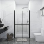 vidaXL Ușă cabină de duș, transparent, (88-91)x190 cm, ESG vidaXL Ușă cabină de duș, transparent, (88-91)x190 cm, ESG