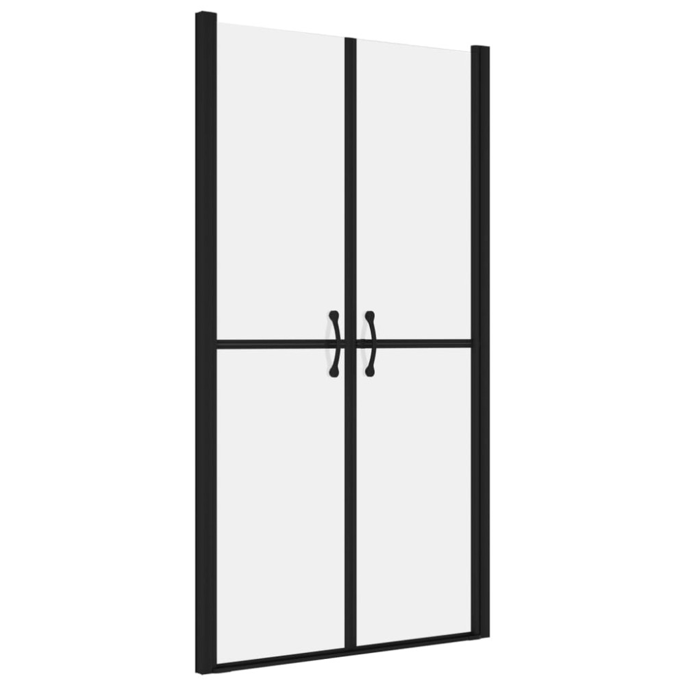 vidaXL Ușă cabină de duș, mată, (88-91)x190 cm, ESG