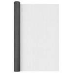 vidaXL Plasă de sârmă, negru, 60x1000 cm, fibră de sticlă