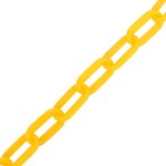 vidaXL Lanțuri de avertizare, galben ,100 m Ø8 mm, plastic vidaXL Lanțuri de avertizare, galben ,100 m Ø8 mm, plastic