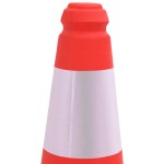 vidaXL Conuri rutiere reflectorizante cu baze grele 4 buc. 50 cm vidaXL Conuri rutiere reflectorizante cu baze grele 4 buc. 50 cm