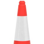 vidaXL Conuri rutiere reflectorizante cu baze grele 4 buc. 75 cm vidaXL Conuri rutiere reflectorizante cu baze grele 4 buc. 75 cm