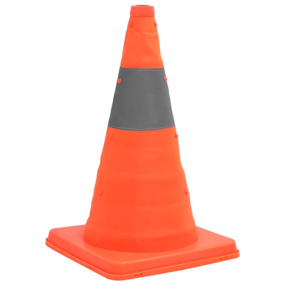vidaXL Conuri de trafic pop-up, 10 buc., 42 cm