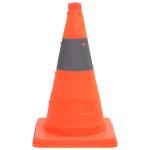 vidaXL Conuri de trafic pop-up, 10 buc., 42 cm vidaXL Conuri de trafic pop-up, 10 buc., 42 cm