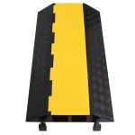 vidaXL Rampe de protecție cabluri, 2 canale, 2 buc., 100 cm, cauciuc vidaXL Rampe de protecție cabluri, 2 canale, 2 buc., 100 cm, cauciuc