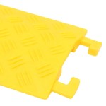 vidaXL Rampe de protecție pentru cabluri, 4 buc., galben, 98,5 cm vidaXL Rampe de protecție pentru cabluri, 4 buc., galben, 98,5 cm