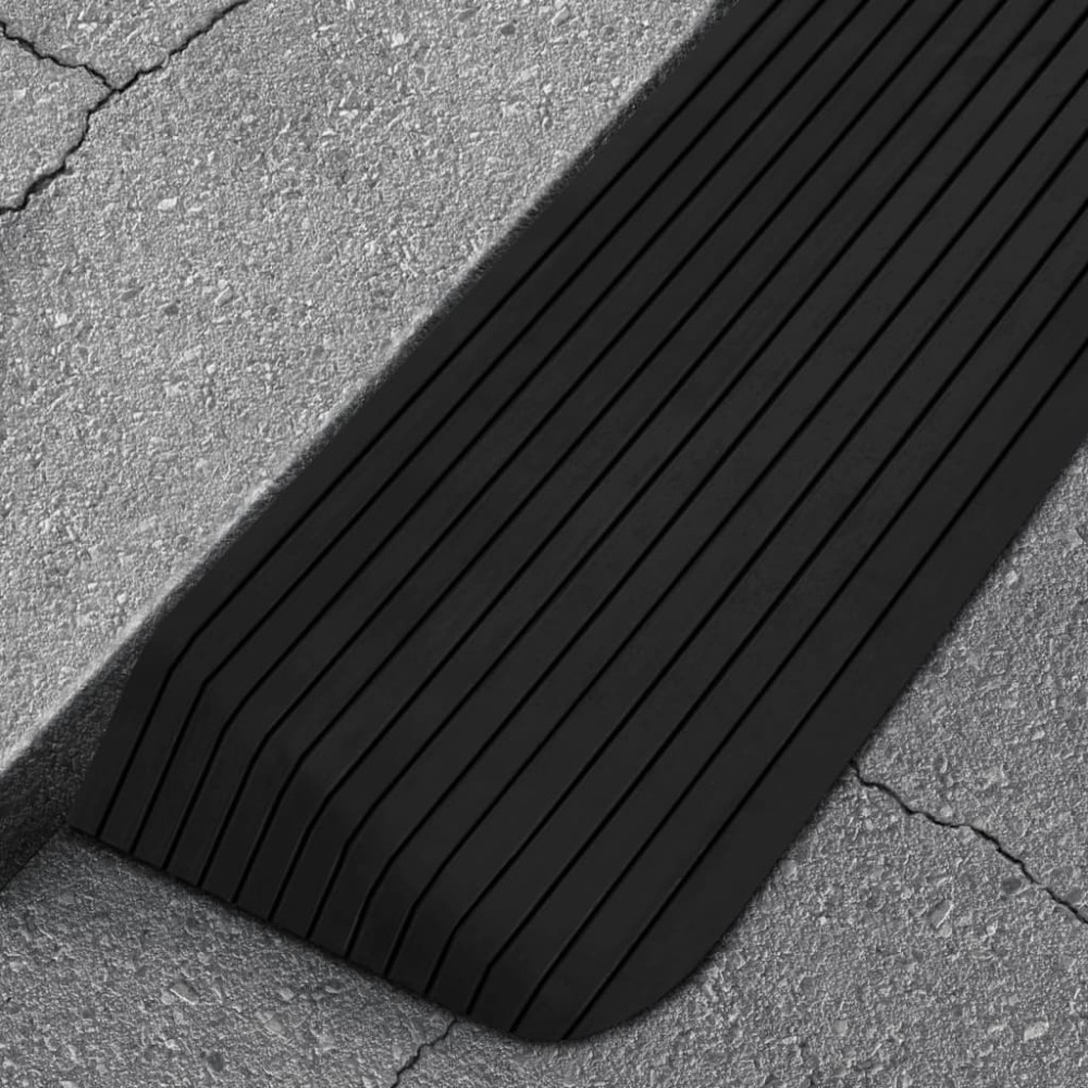 vidaXL Rampe tip prag, 110x41x5 cm, cauciuc