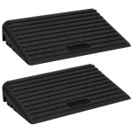 vidaXL Rampe pentru bordură, 2 buc., 50x30x11 cm, cauciuc vidaXL Rampe pentru bordură, 2 buc., 50x30x11 cm, cauciuc