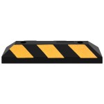 vidaXL Limitatoare parcare reflectorizante 2 buc. 56x15x10 cm cauciuc vidaXL Limitatoare parcare reflectorizante 2 buc. 56x15x10 cm cauciuc