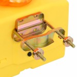 vidaXL Lumini de șantier, 10 buc., cu baterii, 18x8x37 cm vidaXL Lumini de șantier, 10 buc., cu baterii, 18x8x37 cm