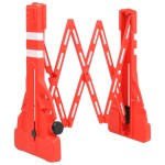 vidaXL Barieră de trafic pliabilă, roșu, 210x50x105 cm vidaXL Barieră de trafic pliabilă, roșu, 210x50x105 cm