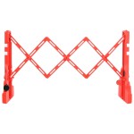 vidaXL Barieră de trafic pliabilă, roșu, 210x50x105 cm vidaXL Barieră de trafic pliabilă, roșu, 210x50x105 cm