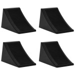 vidaXL Pană de roată, 4 buc., 16x9x9 cm, cauciuc vidaXL Pană de roată, 4 buc., 16x9x9 cm, cauciuc