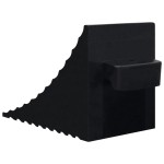 vidaXL Pană de roată, 2 buc., 29x16x19 cm, cauciuc vidaXL Pană de roată, 2 buc., 29x16x19 cm, cauciuc