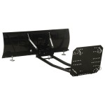 vidaXL Plug de zăpadă pentru ATV, negru, 115x38 cm vidaXL Plug de zăpadă pentru ATV, negru, 115x38 cm