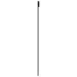 vidaXL Ușă glisantă cu 3 panouri, negru, 76x205 cm, sticlă ESG și aluminiu vidaXL Ușă glisantă cu 3 panouri, negru, 76x205 cm, sticlă ESG și aluminiu