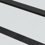 vidaXL Ușă glisantă, negru, 76x205 cm, sticlă ESG și aluminiu vidaXL Ușă glisantă, negru, 76x205 cm, sticlă ESG și aluminiu