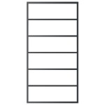 vidaXL Ușă glisantă, negru, 102x205 cm, sticlă ESG și aluminiu vidaXL Ușă glisantă, negru, 102x205 cm, sticlă ESG și aluminiu