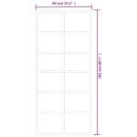 vidaXL Ușă glisantă, negru, 90x205 cm, sticlă ESG și aluminiu vidaXL Ușă glisantă, negru, 90x205 cm, sticlă ESG și aluminiu