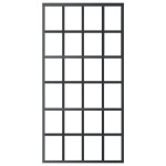 vidaXL Ușă glisantă, negru, 102x205 cm, sticlă ESG și aluminiu vidaXL Ușă glisantă, negru, 102x205 cm, sticlă ESG și aluminiu