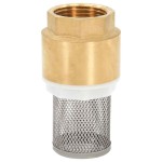vidaXL Furtun de aspirație cu racorduri din alamă, verde 1,1" 5 m, PVC