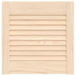 vidaXL Ușă de dulap cu design lambriu, 39,5x39,4 cm, lemn masiv de pin vidaXL Ușă de dulap cu design lambriu, 39,5x39,4 cm, lemn masiv de pin