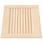 vidaXL Ușă de dulap cu design lambriu, 39,5x39,4 cm, lemn masiv de pin vidaXL Ușă de dulap cu design lambriu, 39,5x39,4 cm, lemn masiv de pin